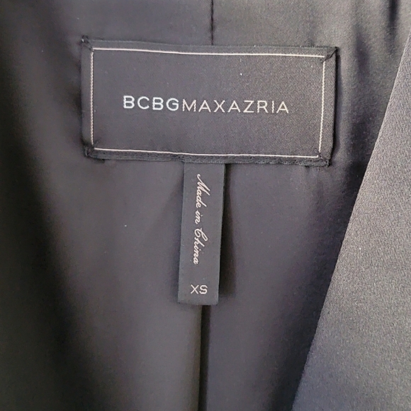 BCBGMAXAZRIA Black Anica Gring Jacket/Dress  Size XS - Picture 7 of 17